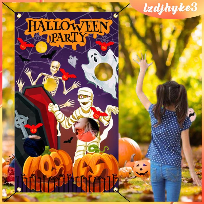 [lzdjhyke3] Túi Phông Nền Trò Chơi Toss Halloween