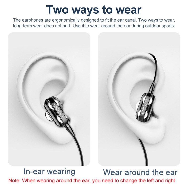 Tai Nghe Nhét Tai A4 Một Bên 4 Chế Độ Với Micro Hi-Fi 3.5mm