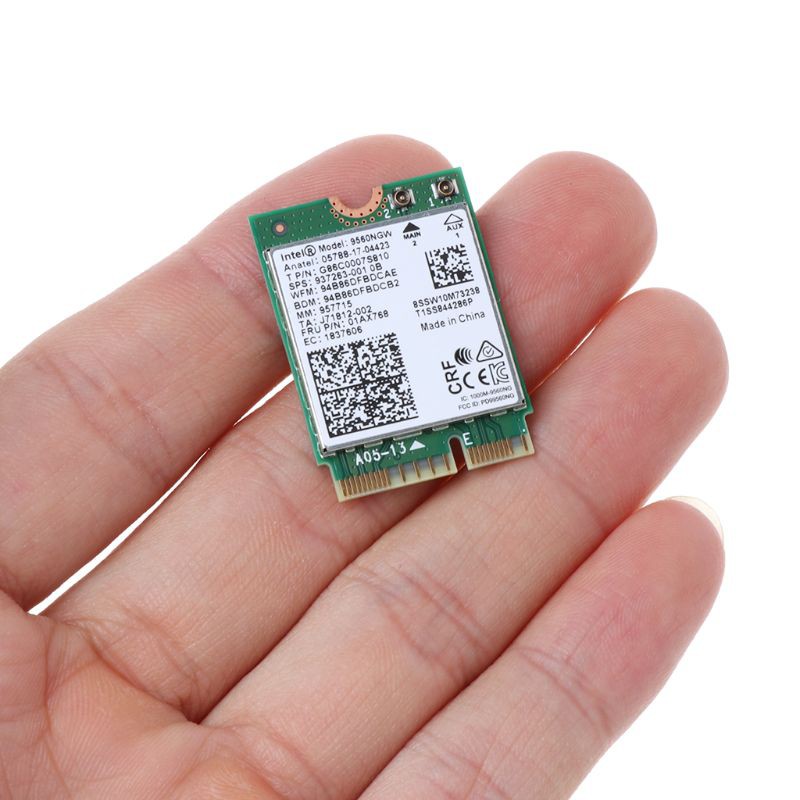 1730m Intel 9560ngw AC NGFF M.2 vio Bluetooth 5.0 Wifi không dây có thể điều khiển từ xa