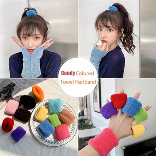 Dây buộc tóc co giãn nhiều màu lựa chọn dành cho nữ