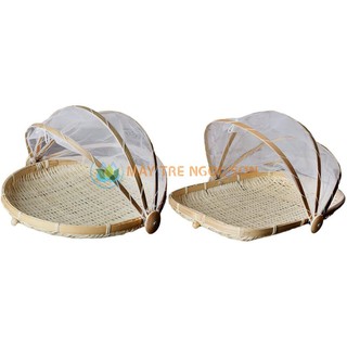 Mẹt tre lồng bàn, sàng mùng, bảo vệ thức ăn khỏi côn trùng