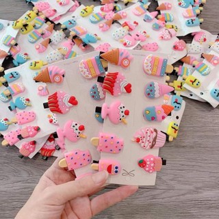 Kẹp tóc cột tóc dễ thương cho bé gái