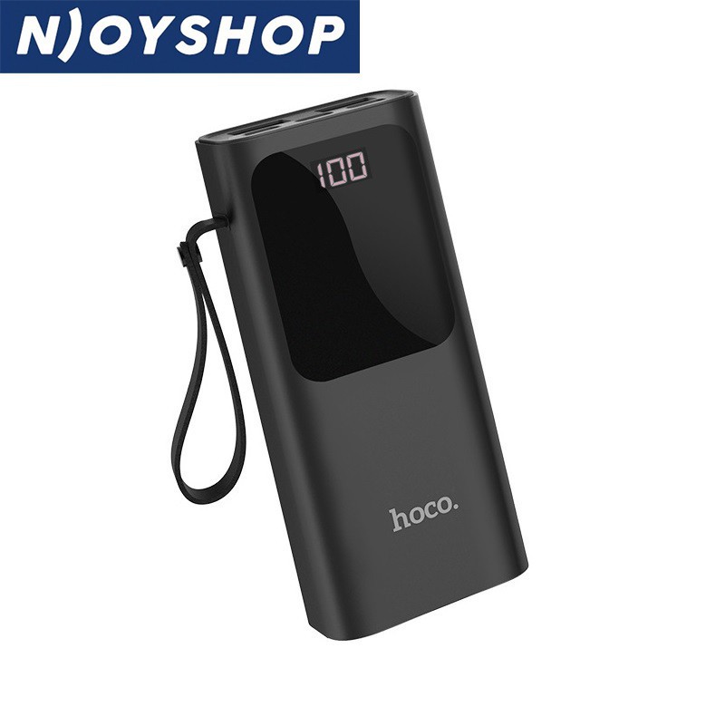 [BH 6 THÁNG] PIN SẠC DỰ PHÒNG 10000MAH HOCO J41 INTELLIGENT BALANCE POLYMER MÀN HÌNH LED BÁO PIN HỖ TRỢ SẠC NHANH 2 CỔNG