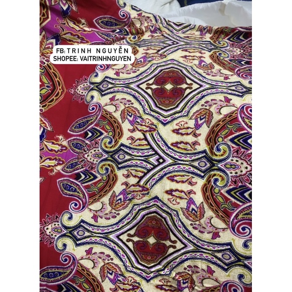 Vải Cotton Petit Hình