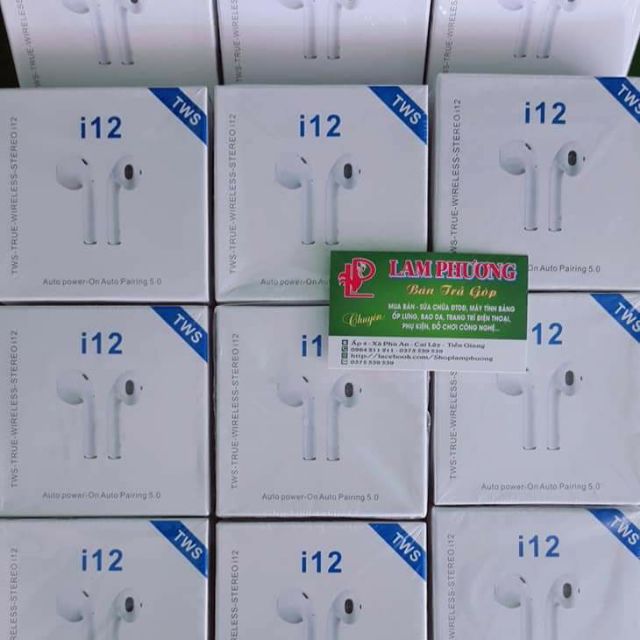 Tai nghe Bluetooth i12