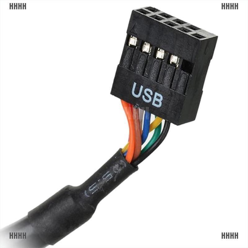 Dây Cáp Chuyển Đổi 19 / 20 Pin Usb 3.0 Sang 9 Pin Usb 2.0 Male