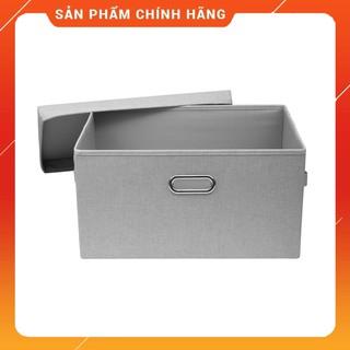 Hộp đựng đồ bằng vải nắp rời quai sắt - XUẤT HÀN