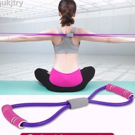 Dây Kháng Lực, Trợ lực tập gym đàn hồi kháng lực vòng số 8 GIADUNGHANOI39 đa năng chất liệu cao su siêu bền GYM1