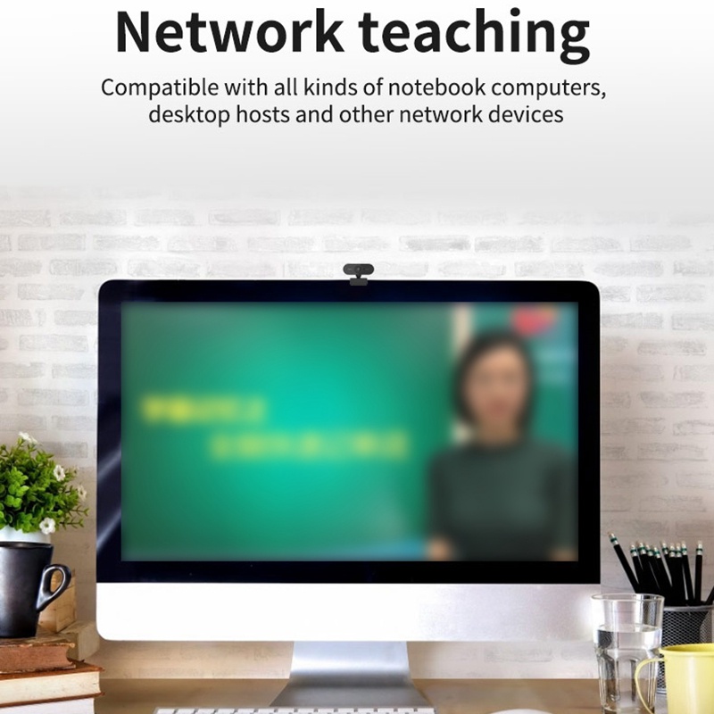 Camera Tự Động Lấy Nét Pc01 Usb Full Hd 1080p Tích Hợp Micro Sử Dụng Tiện Lợi | BigBuy360 - bigbuy360.vn