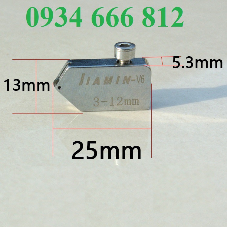 Lưỡi dao dùng cho dao cắt kính Jiamin JM818 và V6