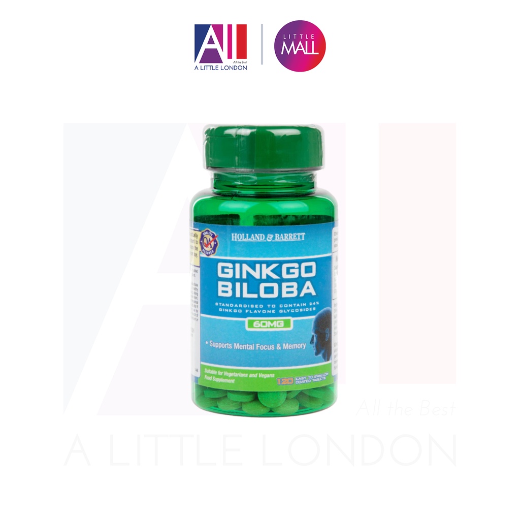 Viên uống bổ não Holland & Barrett Maximum Strength Ginkgo Biloba