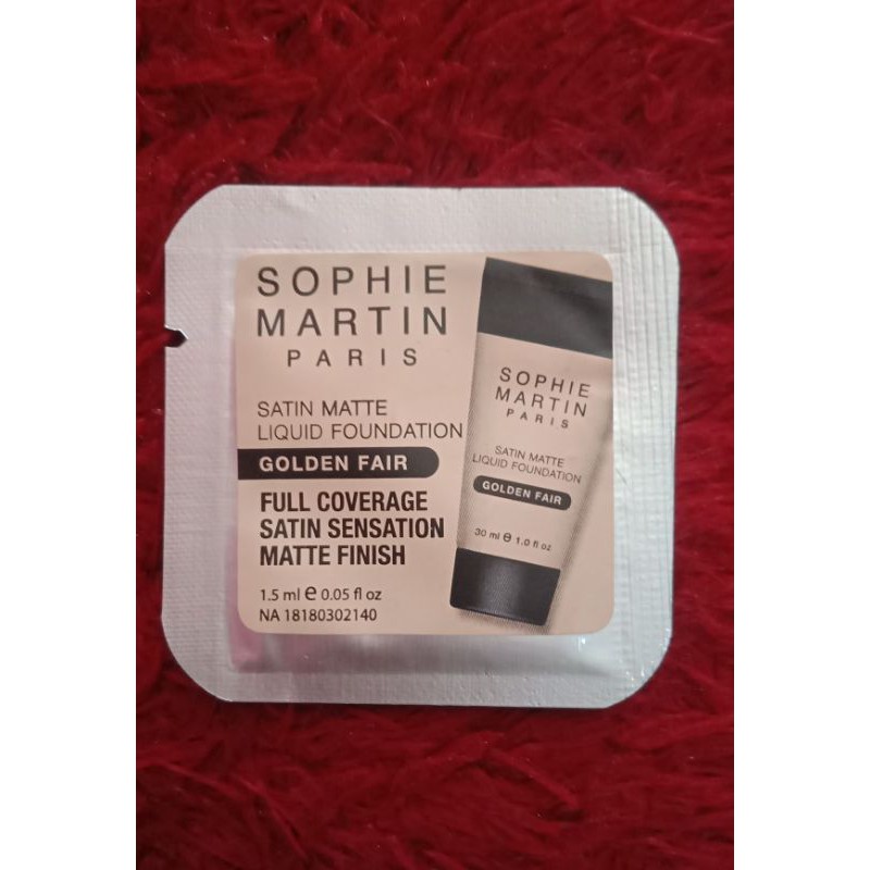 Mẫu Thử Mẫu Thử Fondation Gold Fair By Sophie | BigBuy360 - bigbuy360.vn