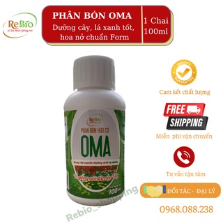 Phân bón 𝐎𝐌𝐀 𝟏𝟎𝟎𝐦𝐥 💥CHÍNH HÃNG💥 Chuyên dinh dưỡng cho hoa hồng, cây cảnh, cây trồng các loại...