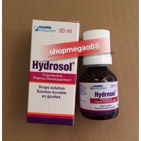 Sirô Hydrosol bổ sung vitamin cho bé