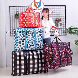 🎁FREESHIP50K- Túi bạt dứa túi đựng đồ chăn quần áo mọi kích thước siêu bền