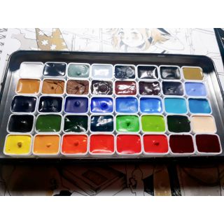 Pocket Holbein pan 1ml 40 màu