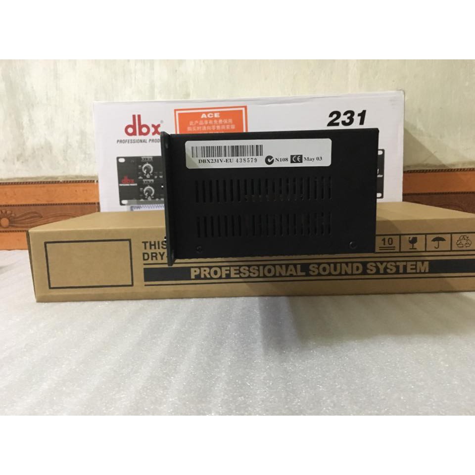 Lọc xì equalizer dbx 231 - lọc âm karaoke + TẶNG DÂY CANON CAO CẤP