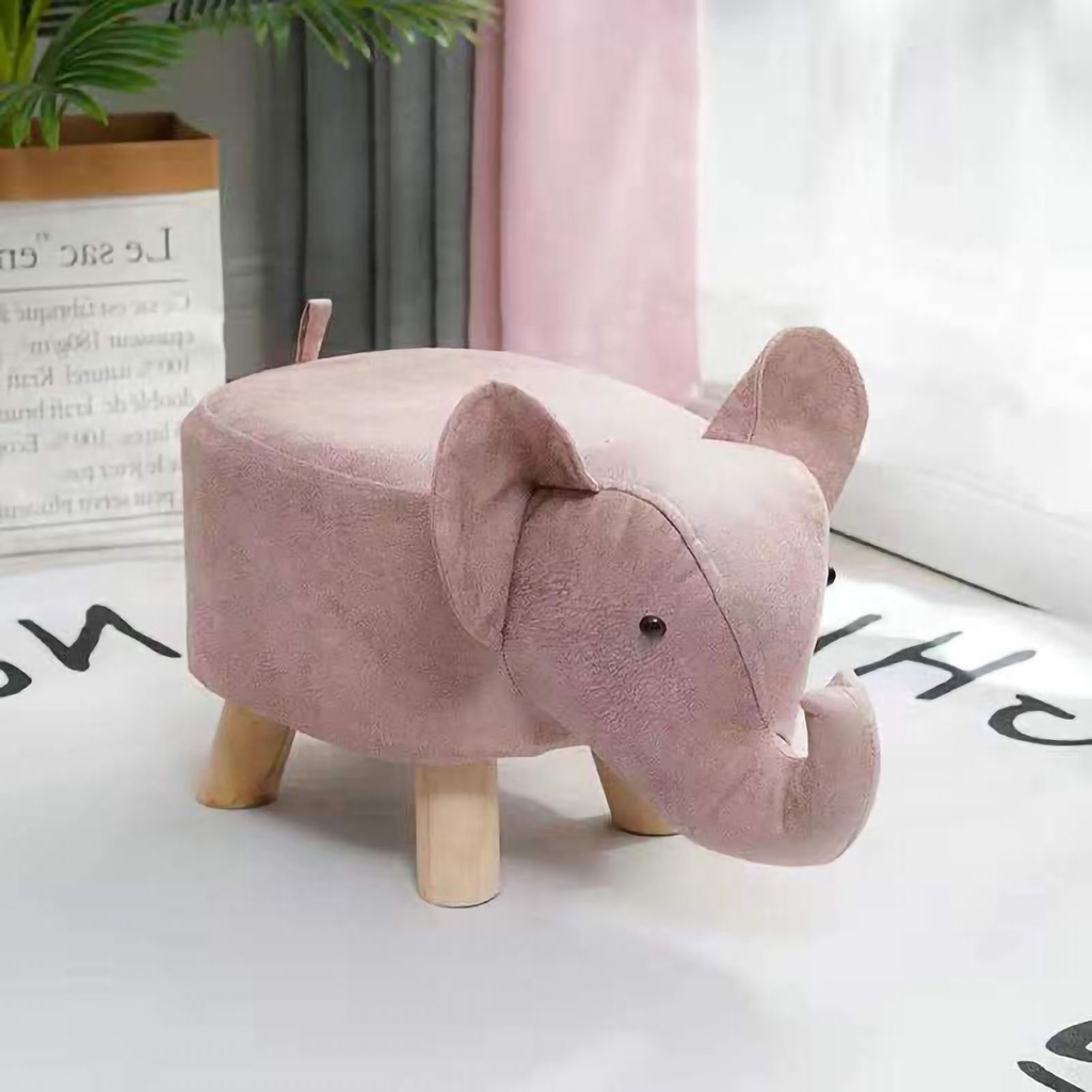 Có thể bán buôn Ghế đôn hình thú Đa năng Động vật hoạt dễ thương dài nhỏ cho trường mẫu giáo tại nhà Virgina056 Hàng giao ngay