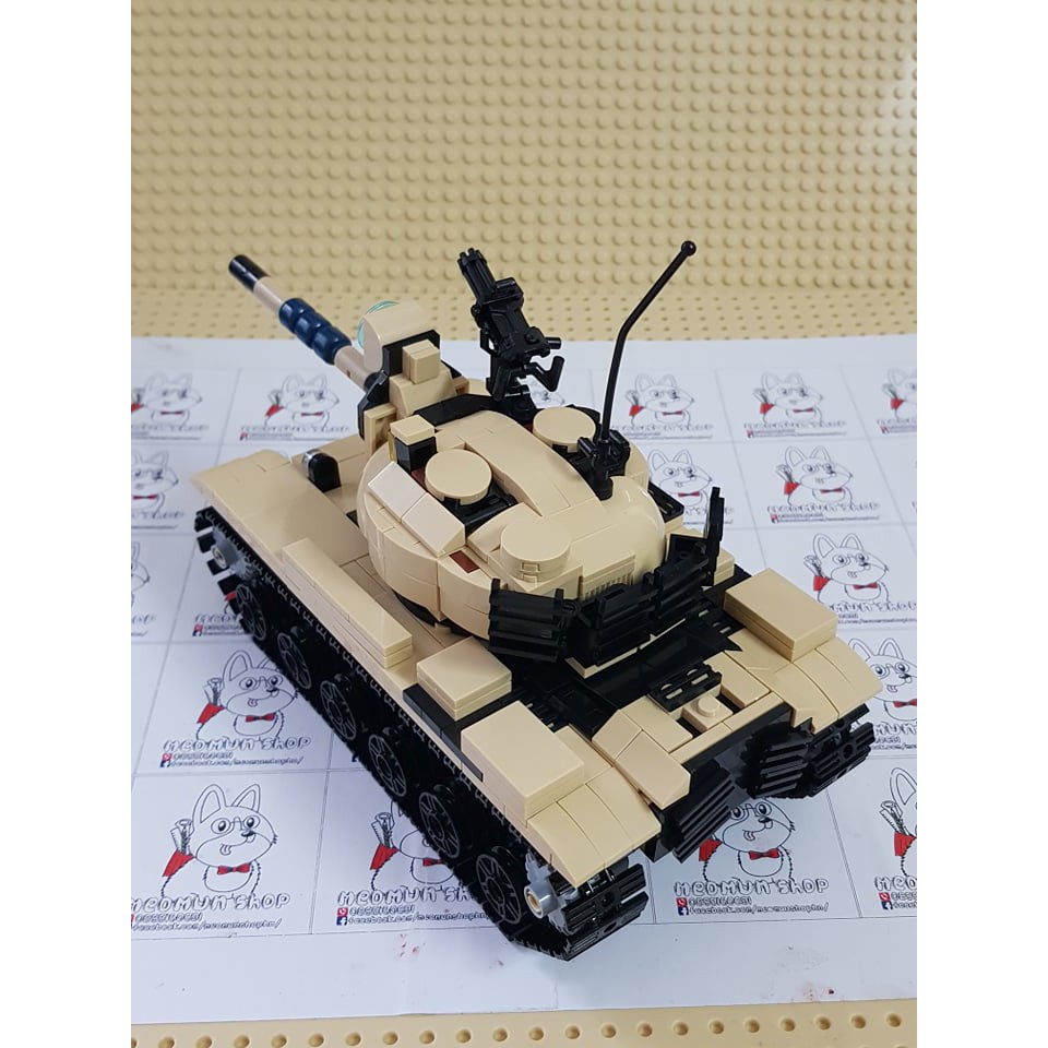 Lego - xe tank M60 mĩ - hàng thủ công bằng tay do Việt Nam sản xuất