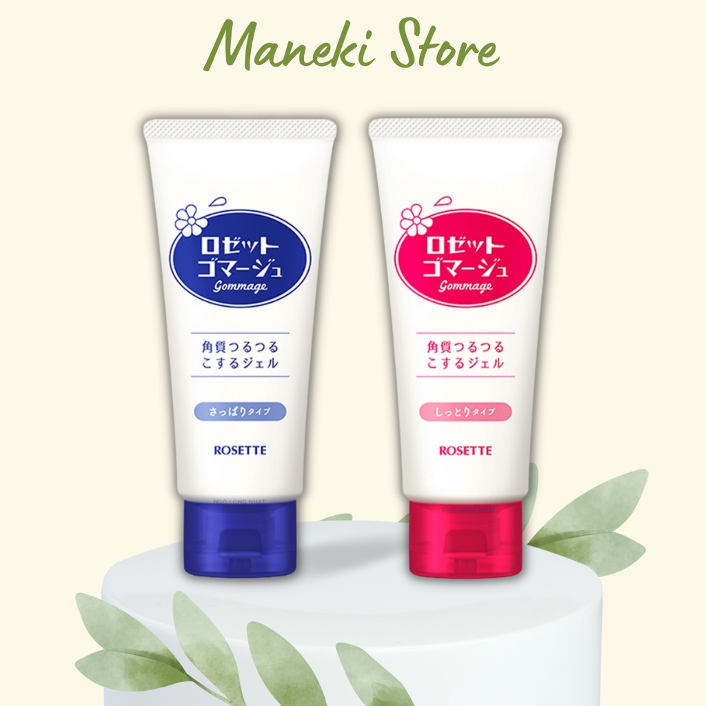 Tẩy da chết Rosette Peeling Gel tuýp 120g Hàng Nhật Nội Địa | Gel Tẩy Da Chết ROSETTE okami