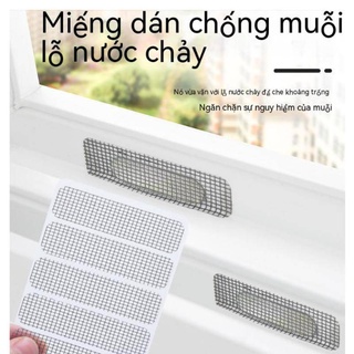 Set 5 Miếng Lưới Vá màn chống muỗi Vá màn cửa sổ tự dính miếng lưới dán sửa chữa
