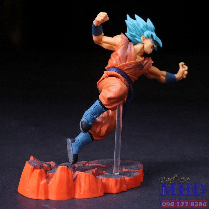 [MHĐ] Mô hình Figure Goku Blue SC Zokei 5 Battle - Dragon Ball