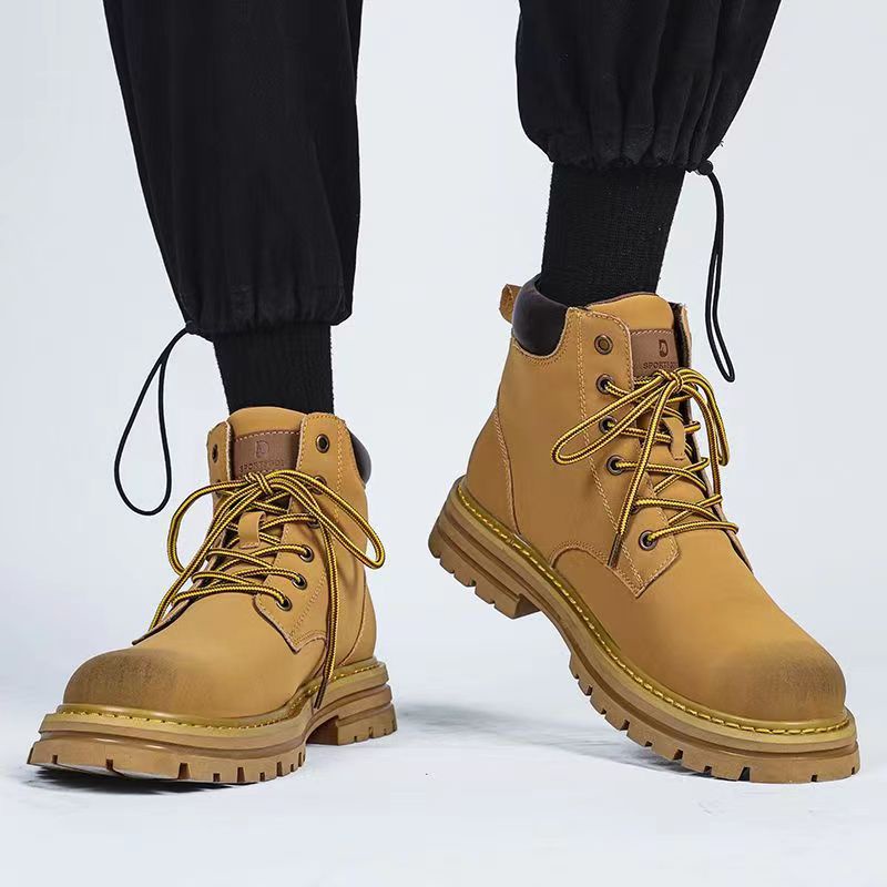 Giày cao cổ nam phong cách biker cực chất Sport fashion thời trang ulzzang Hàn Quốc TH-18