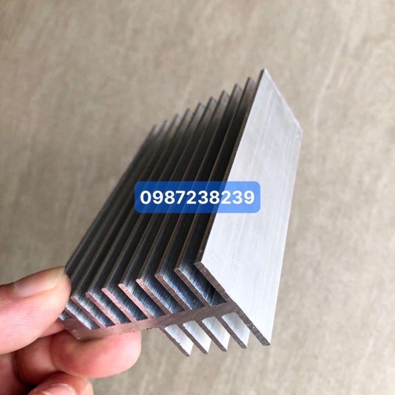 Nhôm tản nhiệt 2 tầng 100*31*57