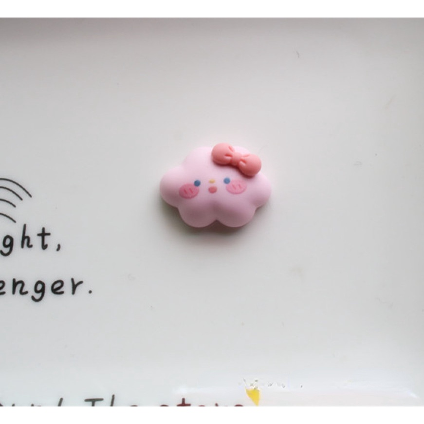 Set 10 Phụ Kiện Trang Trí Điện Thoại/Kẹp Tóc/Kẹp Tóc Hình Đám Mây/Ngôi Sao/Cầu Vồng Xinh Xắn