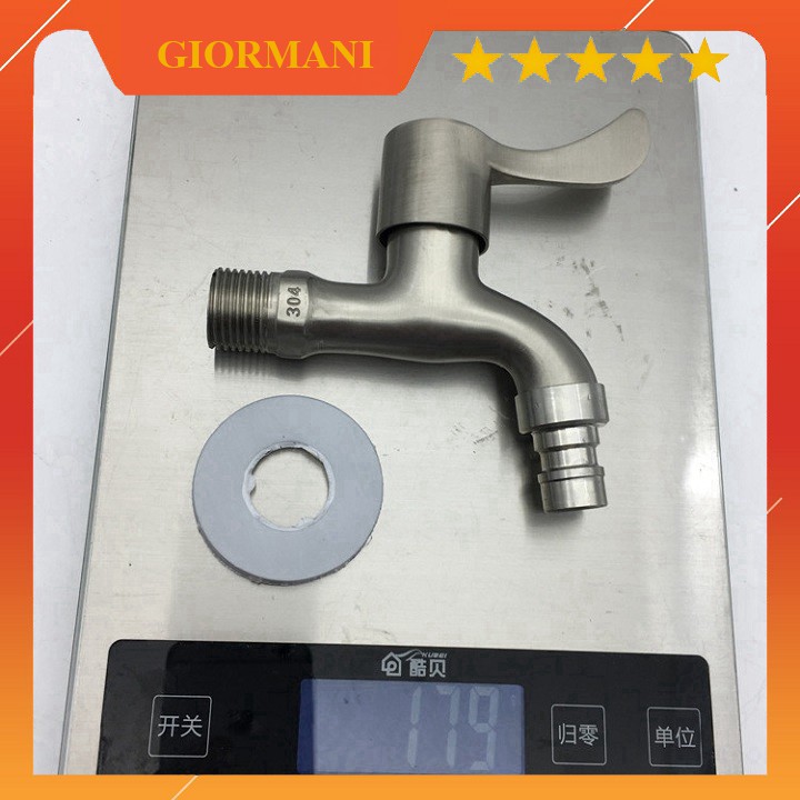 Van khóa, Vòi xả nhanh inox 304 cao cấp VXN 04