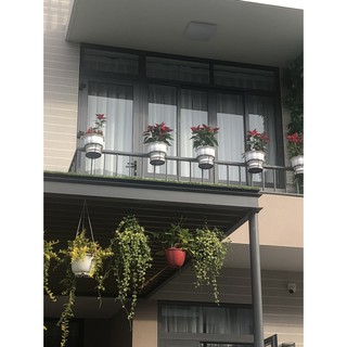 [GREEN HOUSE] Kệ tròn treo ban công cây cảnh có đế