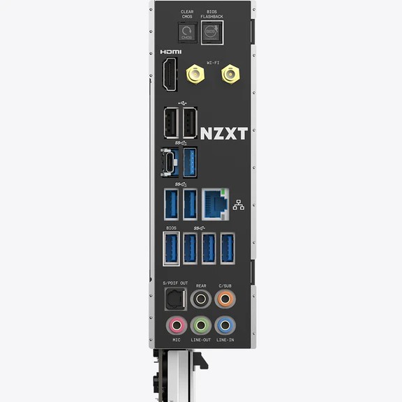 Bo Mạch Chủ NZXT N7 - B550 MOTHERBOARD Màu Trắng