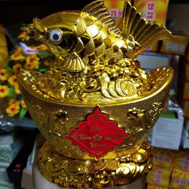 Cá vàng chưng tết