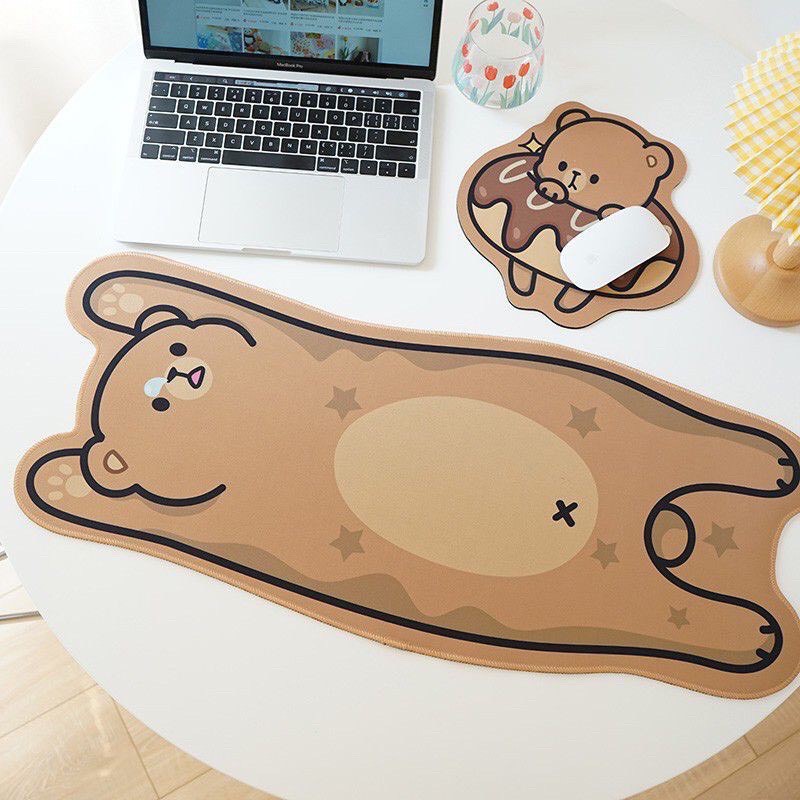 Miếng lót chuột mồn lèo, gấu cute- studywithNgan