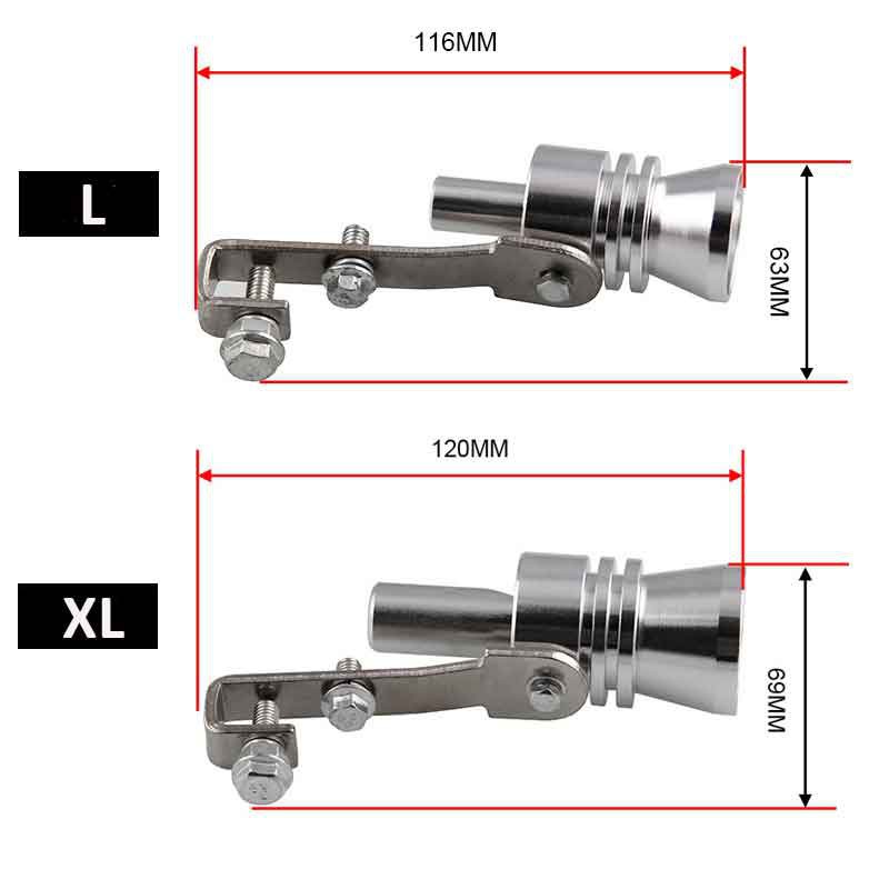 Ống xả động cơ ô tô đa năng hỗ trợ giảm âm còi xe