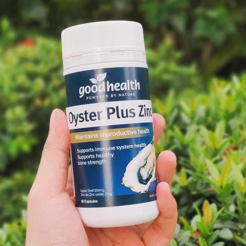 Viên Tinh Chất Hàu - Oyster Plus Zinc Goodhealth Úc (60 Viên)