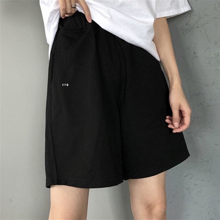 Quần Đùi Thể Thao Dáng Rộng Phong Cách Thời Trang Hàn Quốc