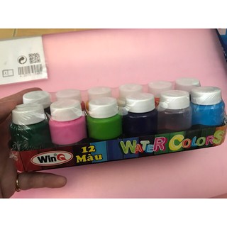 Màu nước WinQ 12 màu