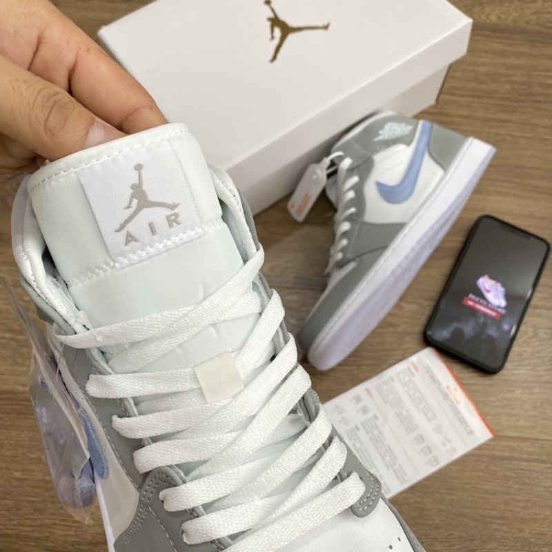 GIÀY JD1 HIGH WOLD GREY 1:1 SC [ FULL BOX + FREE SHIP ]