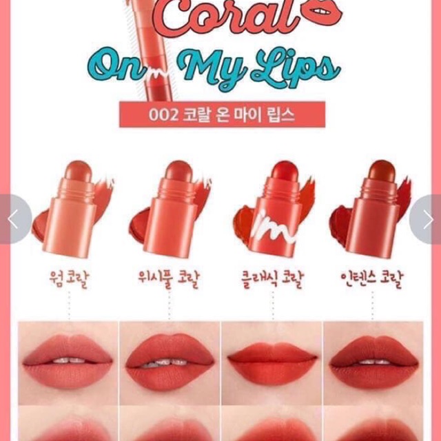 🍓🍓 SON 4 TẦNG I'M MEME MULTI LIP CRAYON