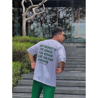 Big Jungle White Tee