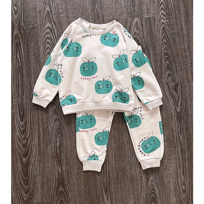 Bộ Nỉ Da Cá H.M