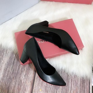 Giày cao gót bít mũi 5 cm, công sở êm và mềm