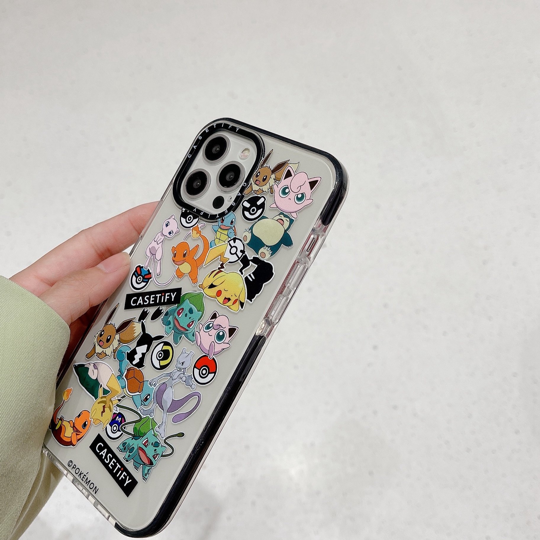 【High Material+CaseTIFY】case iphone 11 pro max case cover iphonoe 6 plus iphone 12 pro max case iphone 7 plus cover iphone 8 plus iphone xr iphone xs max iphone cover 6s iphone se2020 Pokémon phone case