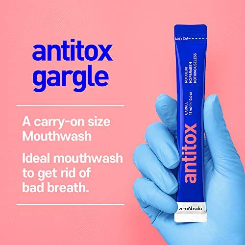 Nước Súc Miệng Dạng Gói Tiện Dụng Antitox Gargle (Hộp 20 Gói) GomiMall