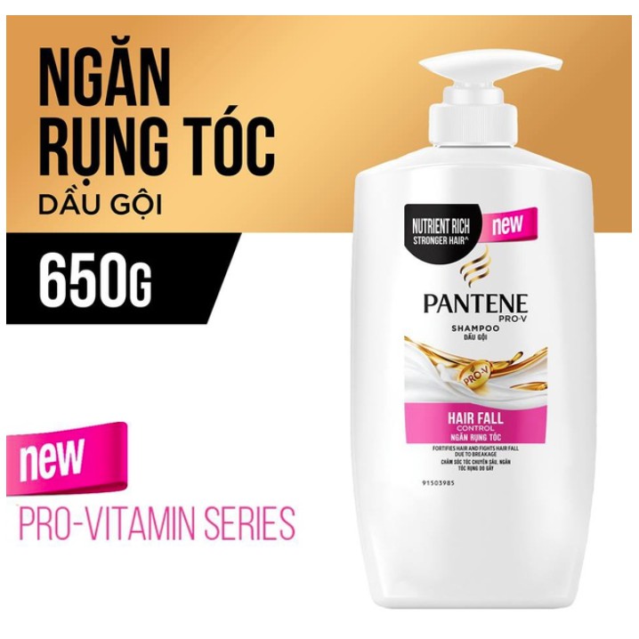 Dầu Gội Pantene Ngăn Rụng Tóc Chai 650ml