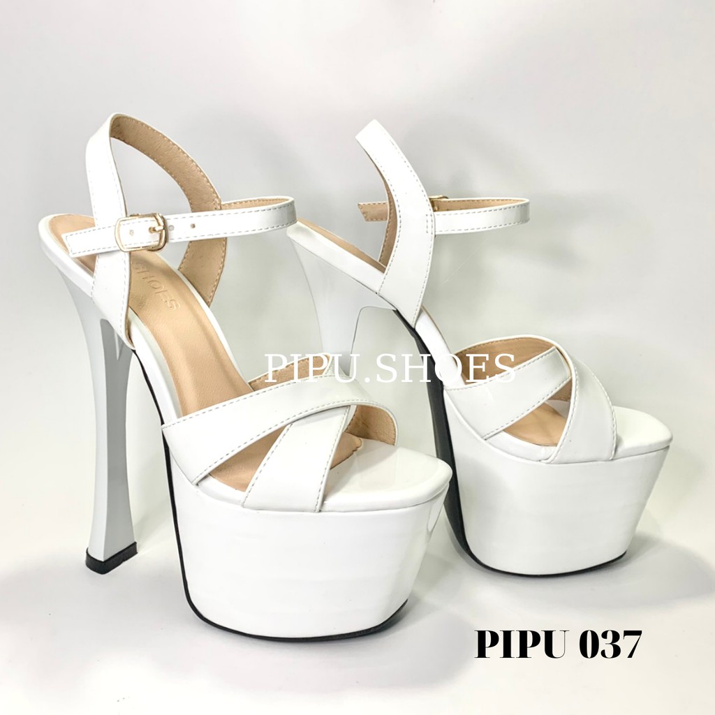 Giày cao got đế đúp nữ 16cm & 17cm ,sandals cao got trên 10cm catwalk