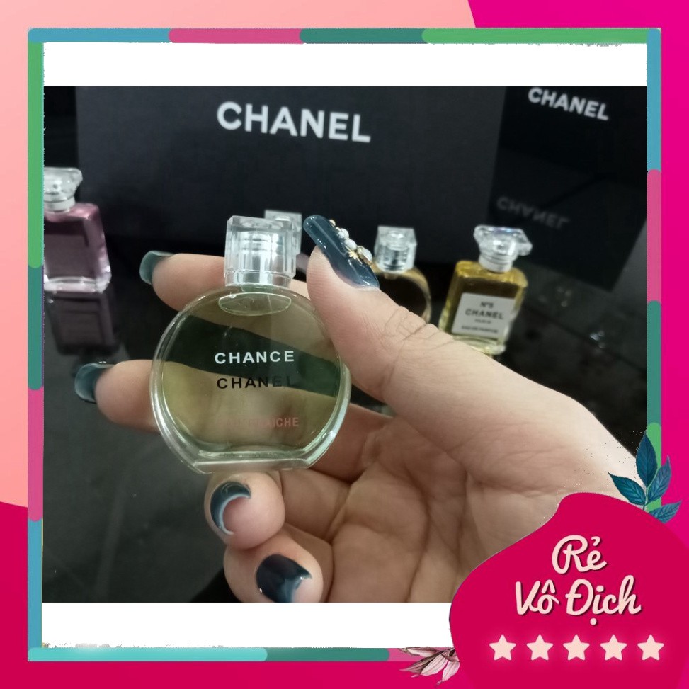 [Bán-Giá-Gốc] ❤️𝘊𝘩𝘪́𝘯𝘩 𝘏𝘢̃𝘯𝘨❤️ Bộ 5 chai nước hoa Chanel cao cấp