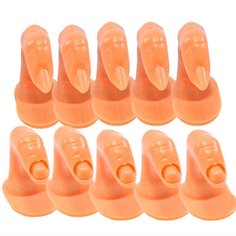 Ngón tay giả tập vẽ,chưng mẫu móng