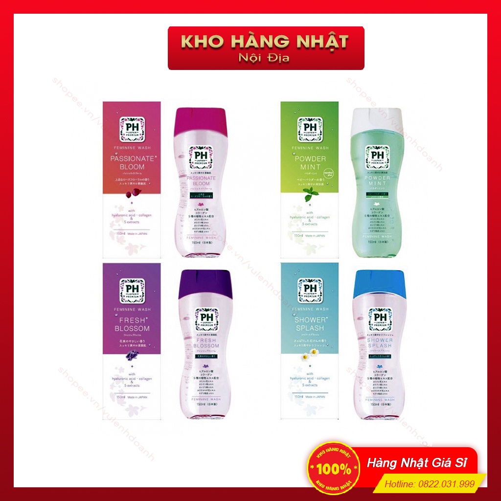 Dung Dịch Vệ Sinh Ph Care Nội Địa Nhật Bản 150ml - Đủ Hương